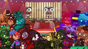 ?ФНАФ 1,2 И ДОП. ПЕРСЫ. РЕАГИРУЮТ НА |?FNAF Попробуй Не Засмеяться Челлендж Полнометражный Эпизод|?