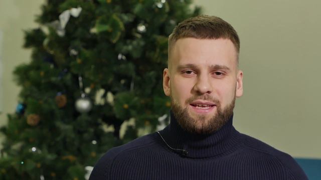 Новогоднее поздравление от Андрея Юдина смотреть онлайн