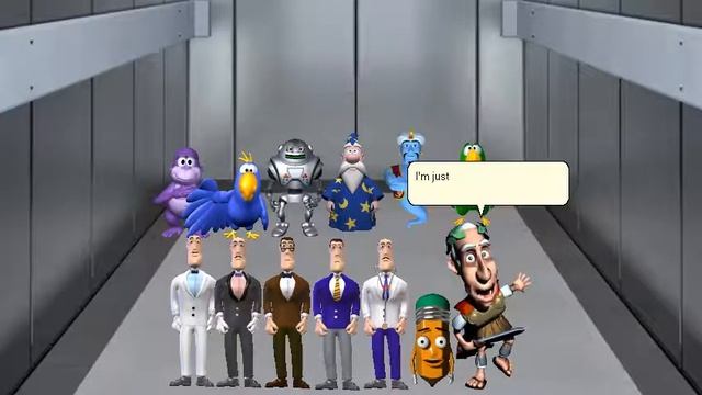 Microsoft Agent Scripting Helper: Bonzi and others on the elevator смотреть онлайн