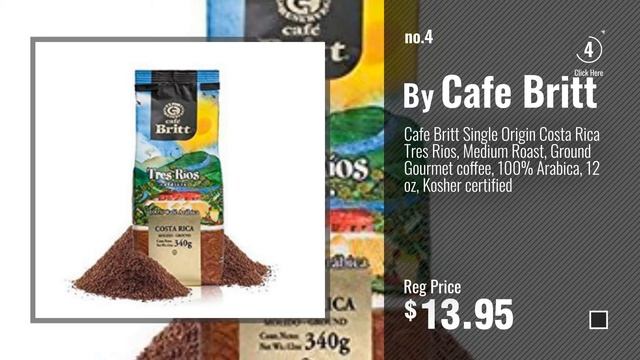 Top 10 Cafe Britt Coffee [2018]: Cafe Britt Tarrazu Montecielo Ground Coffee, 12-Ounce Bags (Pack o смотреть онлайн