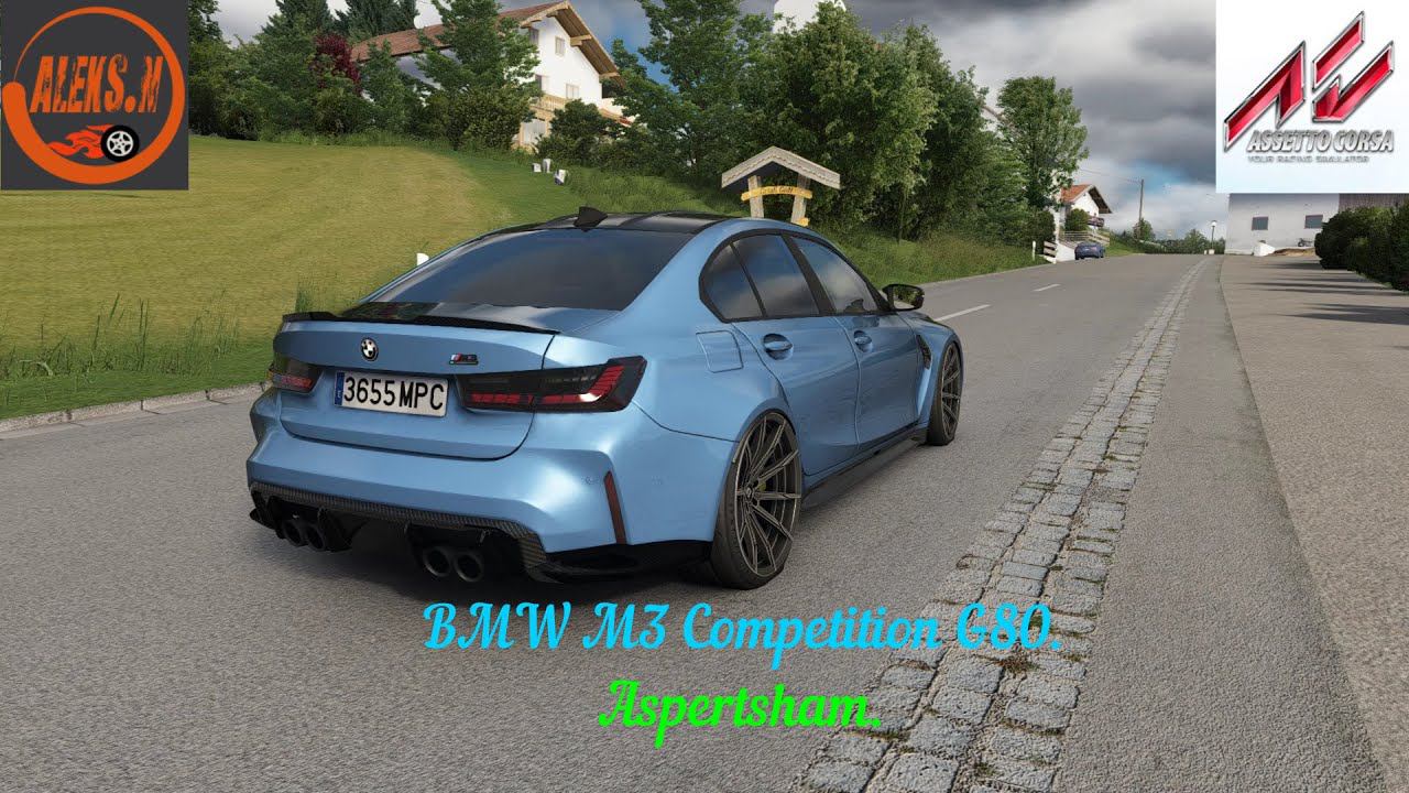 BMW M3 Competition XDrive G80 - Aspertsham | Assetto Corsa. смотреть онлайн