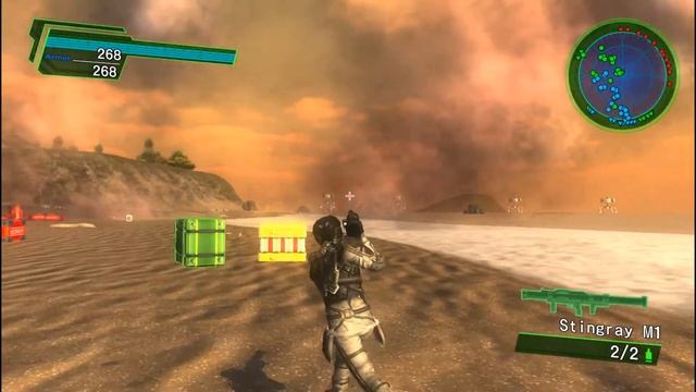EARTH DEFENSE FORCE 4.1 смотреть онлайн