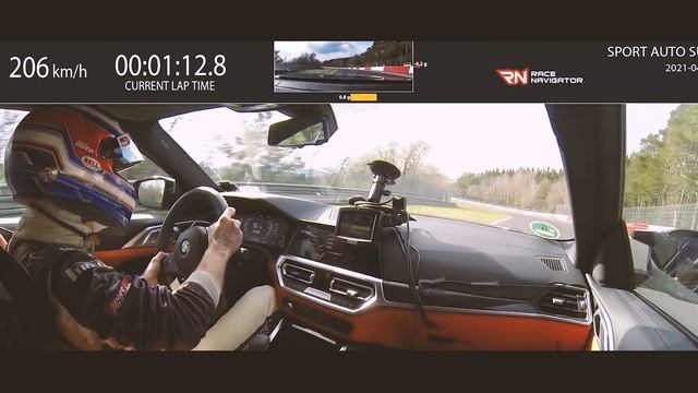 BMW M4 G82 vs Porsche 911 Carrera S 992 кто быстрее? Время Sport Auto на Нюрбургринге! смотреть онлайн