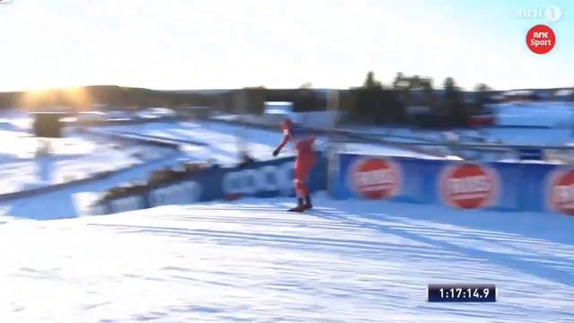 Большунов убрал норвежцев в Лиллехаммере смотреть онлайн