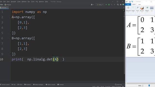 How to Work with Matrices in Python NumPy | Module NumPy Tutorial - Part 21 смотреть онлайн