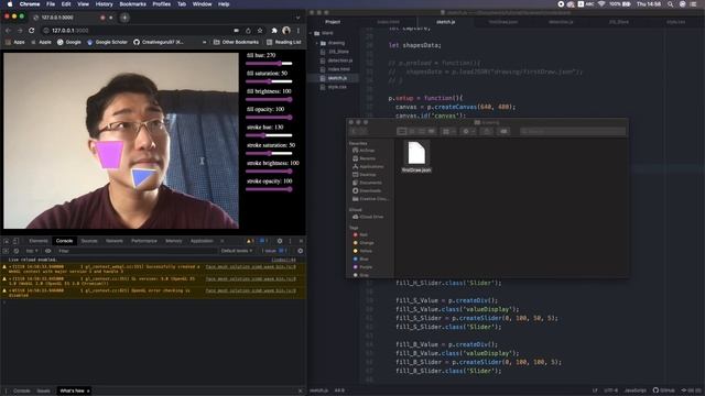 Build A Spooky Mask Maker with p5.js & Facemesh 5/5 смотреть онлайн