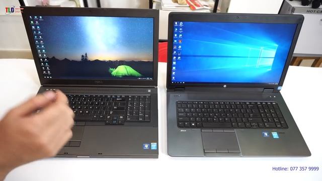 So Sánh Hiệu Năng Đồ hoạ 2 Chiếc Laptop Workstation Trâu Bò Nhất Dell M6800 Và HP Zbook 17 смотреть онлайн