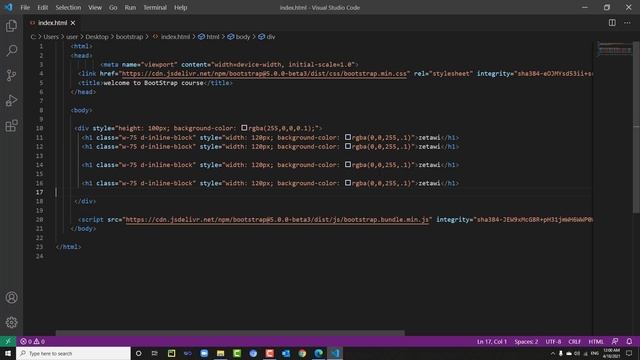 Learn Bootstrap In Arabic #12 Sizing смотреть онлайн