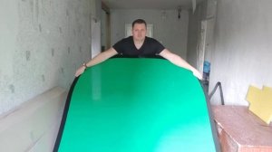 Как сложить хромакей. Как свернуть фон хромакей.