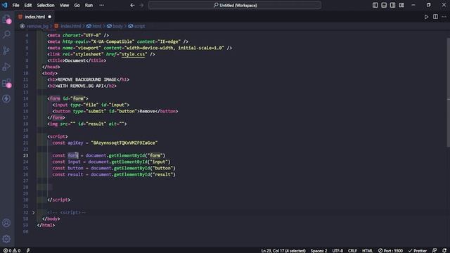 Membuat Website Remove Background Image Dengan Remove.bg API Menggunakan Javascript смотреть онлайн