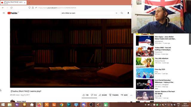 Touhou Live Reaction: I wanna play!! (Kororo Yakoh) смотреть онлайн