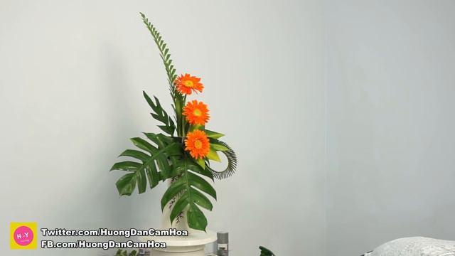 How to do Amazing GERBERA Flower Arrangement FOR altar ?Eps 153 смотреть онлайн