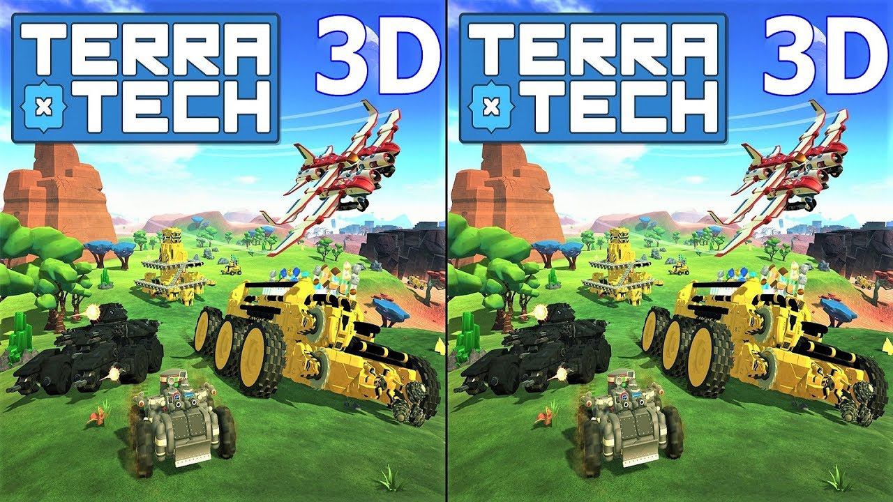 TerraTech 3D Video SBS VR Box Google Cardboard