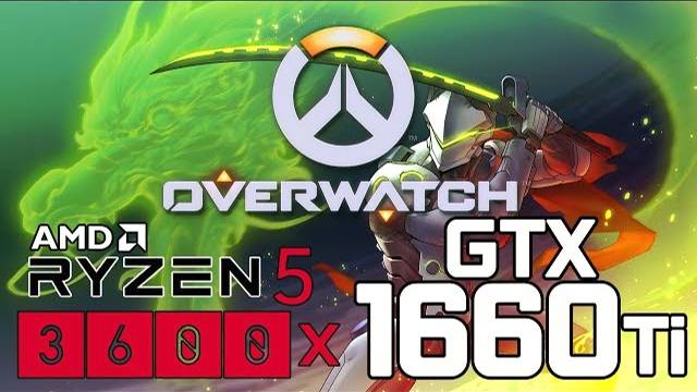 Overwatch On Ryzen 5 3600x + GTX 1660Ti 1080p Benchmarks!