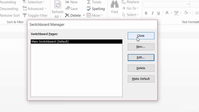How To Create a Microsoft Access Switchboard Using the Switchboard Manager смотреть онлайн