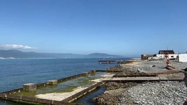 Пляж Суджукская коса. Погода в Новороссийске. 21.05.2021 (Папа Может) смотреть онлайн