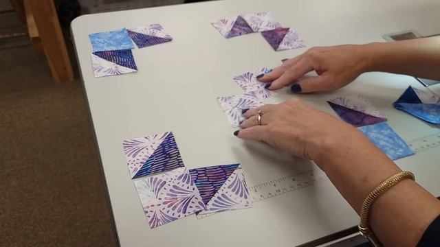 Quilting NOT On-Point!!!! Simple Six Star Sampler - EASY Tutorial! смотреть онлайн