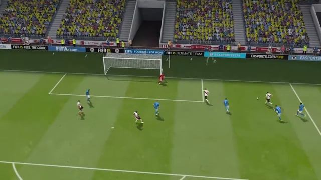 FIFA 15 - QUARESMA SKILL GOAL!!! смотреть онлайн