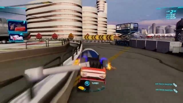 Cars 2 The Video Game | Dragon Lightning - Runway Tour | смотреть онлайн