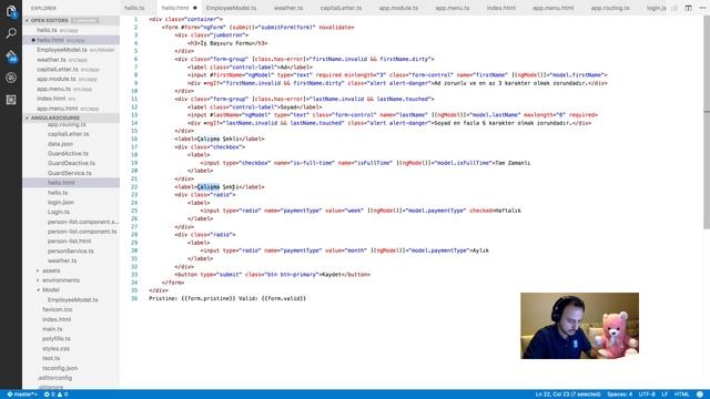 Angular2, Visual Studio Code, TypeScript Course-Part 7 смотреть онлайн