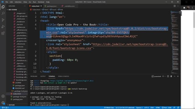 آموزش Bootstrap 5 - Customizing Bootstrap part 1 - قسمت 18 смотреть онлайн