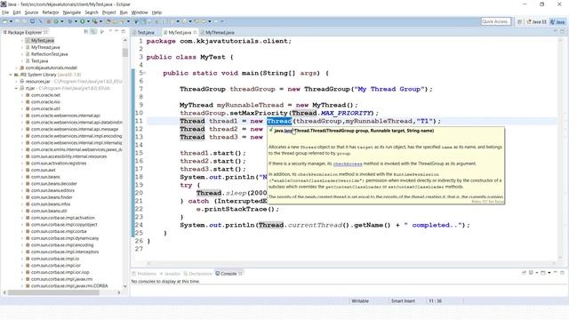 What is the purpose of ThreadGroup in Java ? || Java MultiThreading Interview Question смотреть онлайн