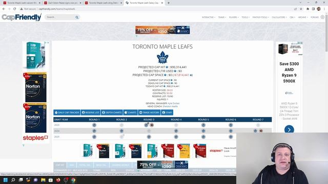 Leafs place Wayne Simmonds on Waivers! Leafs preseason news! смотреть онлайн