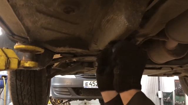 Установка защиты кислородного датчика на Renault Kaptur смотреть онлайн
