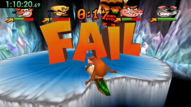 [Speedrun] Crash Bash - Any% (2 Players) No MM - 2:21:10 смотреть онлайн