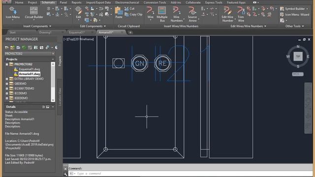 AutoCAD Electrical | Diseño de Armarios | Vídeo 03 смотреть онлайн