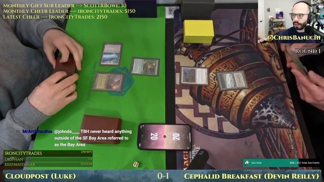 Cloudpost vs Cephalid Breakfast [MTG Legacy] смотреть онлайн