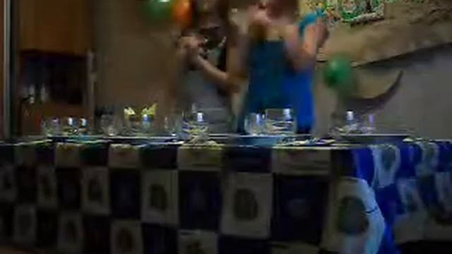 Протираем стаканы