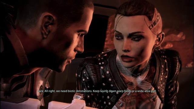 Mass Effect 3 - Romance Jack Citadel DLC - First meeting смотреть онлайн