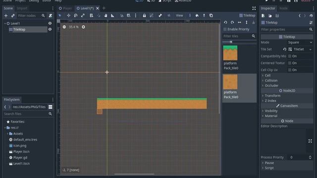 Making a platformer game #Devlog1 in Godot Engine смотреть онлайн