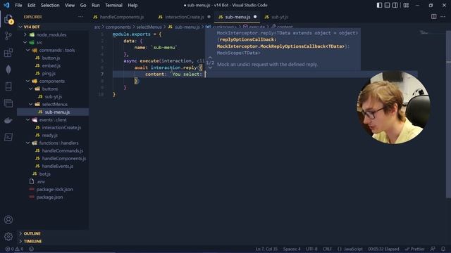 [NEW] Select Menu Builder GUIDE || Discord.JS v14 смотреть онлайн