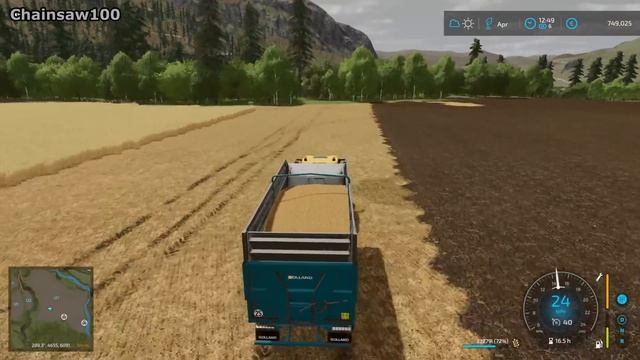 FINAL PUSH TO GET THE HARVEST IN Rennebu Competitive Multiplayer FS22 Ep 44 смотреть онлайн