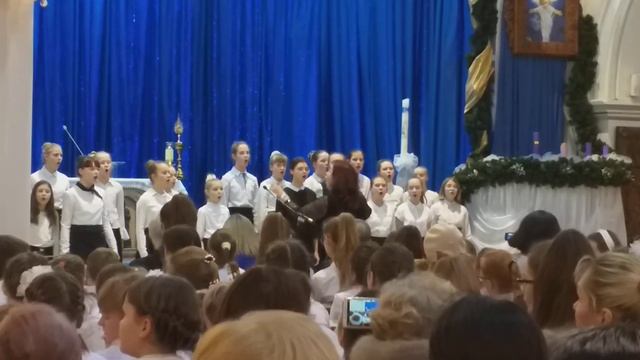Хор старших классов музыкальной школы 19 г. Минска смотреть онлайн