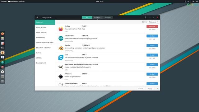 Manjaro GNOME 19 [Desktop Tour] смотреть онлайн
