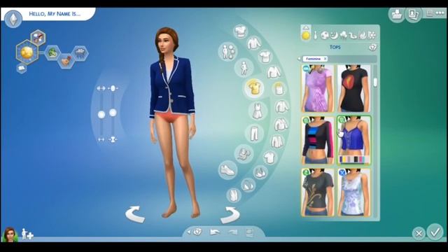 How to make a cute sim without cc! | No cc cas! | Base game sim! смотреть онлайн