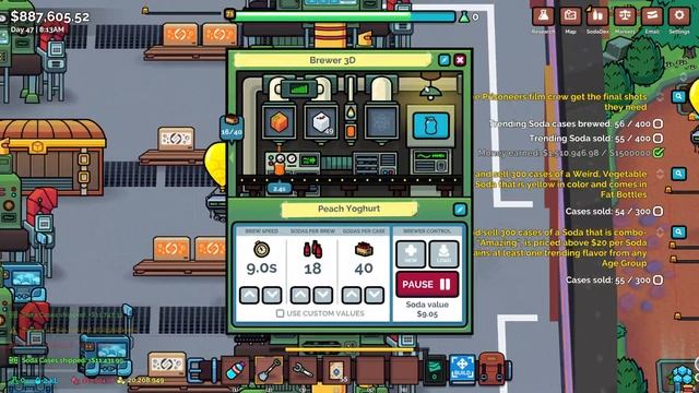 "Optimising" The Factory - Part 30 Soda Story Brewing Tycoon - #ScottDogGaming #SodaStory смотреть онлайн