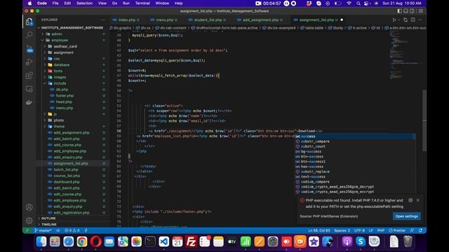 Institute Management Software using PHP MySQLi Part 23 | 2022 смотреть онлайн