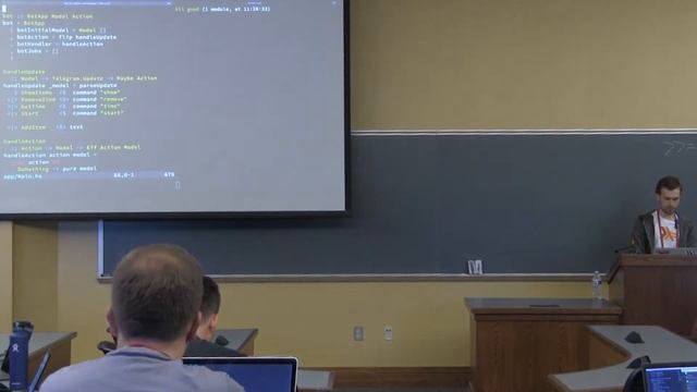 Nikolai Kudasov - Building a Telegram Bot in Haskell (Part 2) - λC 2018 смотреть онлайн