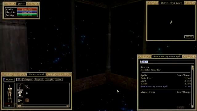 Morrowind, Pegasus Estate, Summoning room смотреть онлайн