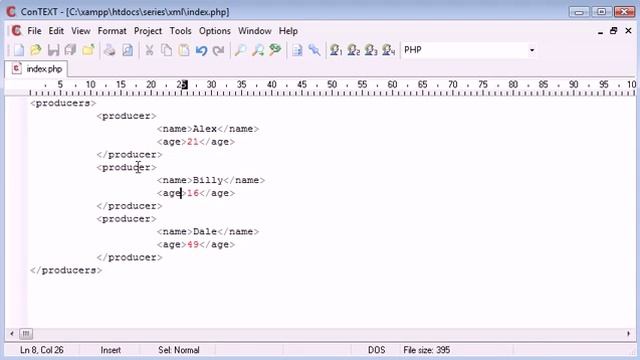 Beginner PHP Tutorial 104 - An Introduction to XML смотреть онлайн