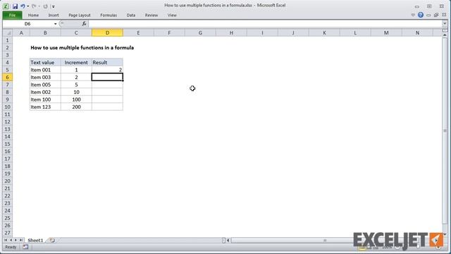 How to combine functions in a formula смотреть онлайн