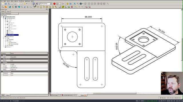 TechDraw Workbench Part 2 (Dimensions)