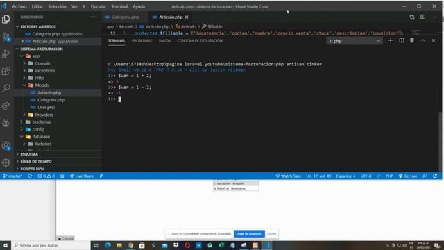 TINKER CLASE 6 ►COMO REALIZAR UN SISTEMA DE INVENTARIO EN LARAVEL-VUE.JS? смотреть онлайн
