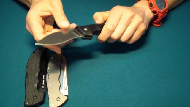 Обзор ножей Cold Steel Recon 1, Code 4, Rajah III, Hold Out. Часть 2. смотреть онлайн