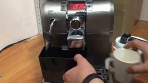 Чистка от накипи кофемашины Philips Saeco Syntia HD8838