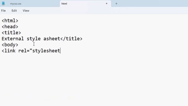 External style sheet in css and html@COMPUTEREXCELSOLUTION #css #viral смотреть онлайн